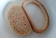 Volské oko v chlebu