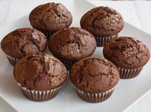 Čokoládové muffiny Čokoládové muffiny