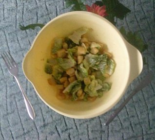 Caesar salát s krutony