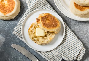 Anglické muffiny - English Muffins