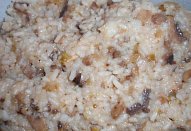 Houbové placičky s rýží