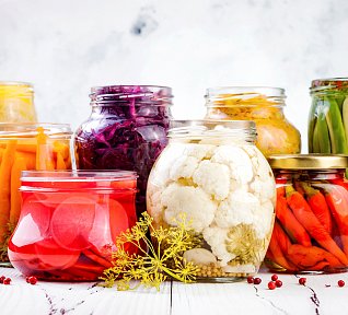 Domácí kvašená zelenina