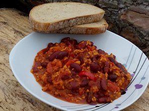 Mletá směs s fazolemi