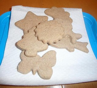 Vánoční cukroví - Skořicové  a kořeněné čtverečky