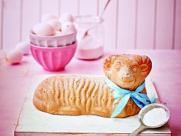 Ořechový celozrnný beránek