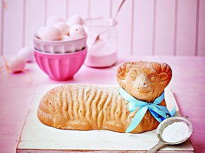 Ořechový celozrnný beránek