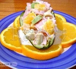 Válka barev - předkrm z avokáda