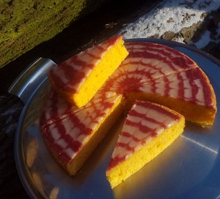 Citronovo-mrkvový koláč / bábovka