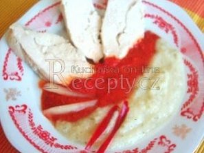 Kuře s dvěma omáčkami