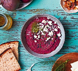 Pomazánka z červené řepy