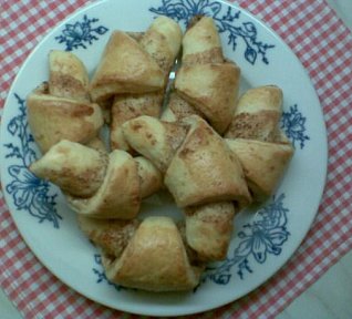 Skořicové rohlíčky