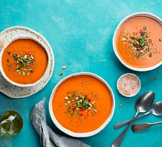 Polévka Gazpacho