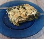 Lasagne se špenátem a kuřecím masem bez bešamelu