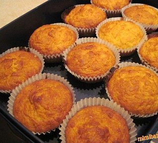 Mrkvové muffiny