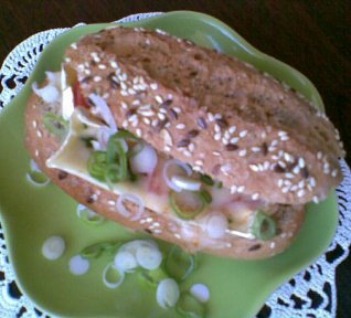 Plněné žitné chlebánky (žemle)