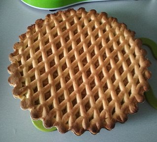 Mřížkový koláč naší babi