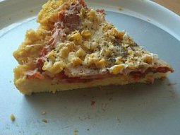 Pizza z polenty - zdravě