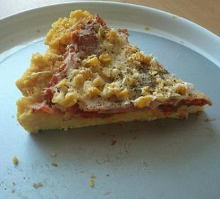 Pizza z polenty - zdravě