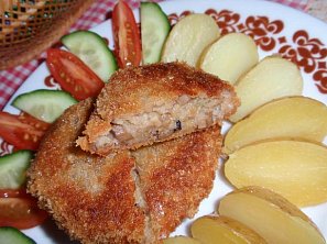 Žampionové placičky (karbanátky)