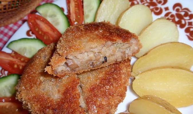 Žampionové placičky (karbanátky)