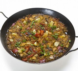 Paella s kuřetem