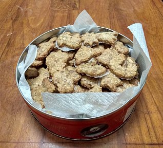 Vánoční rozinkové cukroví