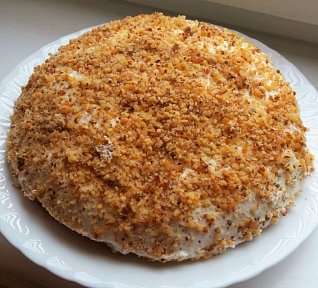 Mrkvový koláč s tvarohovým krémem