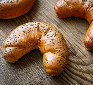 Sladký rohlík - loupák