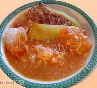 Papriky plněné mletým masem