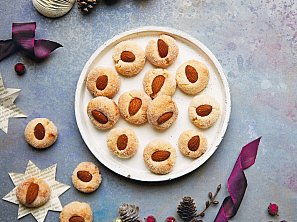 Křupavé mandlové sušenky