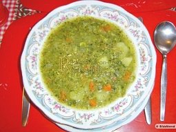 Brokolicová polévka s brambory
