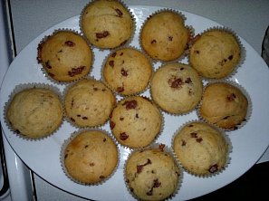 Muffiny s kousky čokolády Muffiny s kousky čokolády
