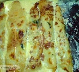 Špenátové palačinky zapečené