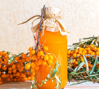 Rakytníkový sirup za studena