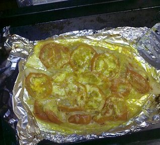 Pangasius zapečený se sýrem