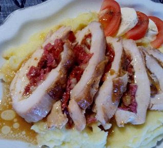 Kuřecí řízky (kapsy) po italsku