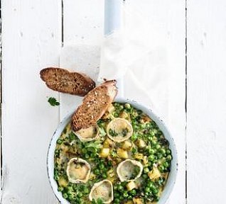 Hrášková Frittata