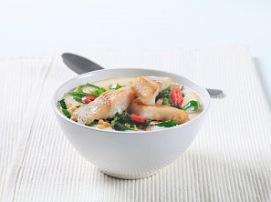 Krémová rybí polévka