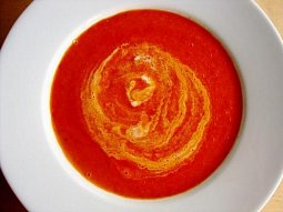 Papriková krémová polévka