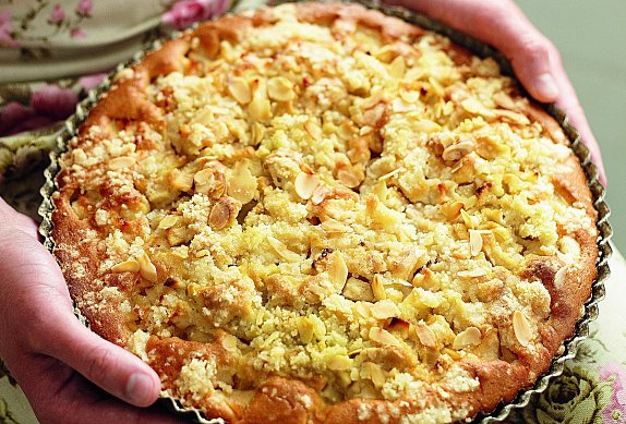 Jablkový koláč s drobenkou