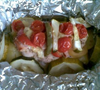 Prsíčka po toskánsku (v alobalu)