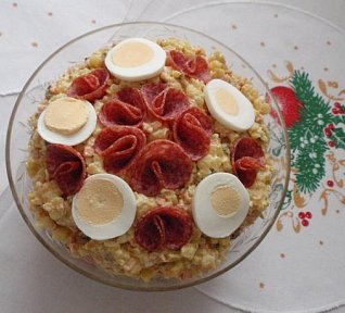 Bramborový salát po našem