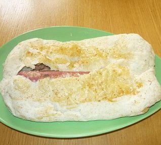 Párkový závin se sýrem