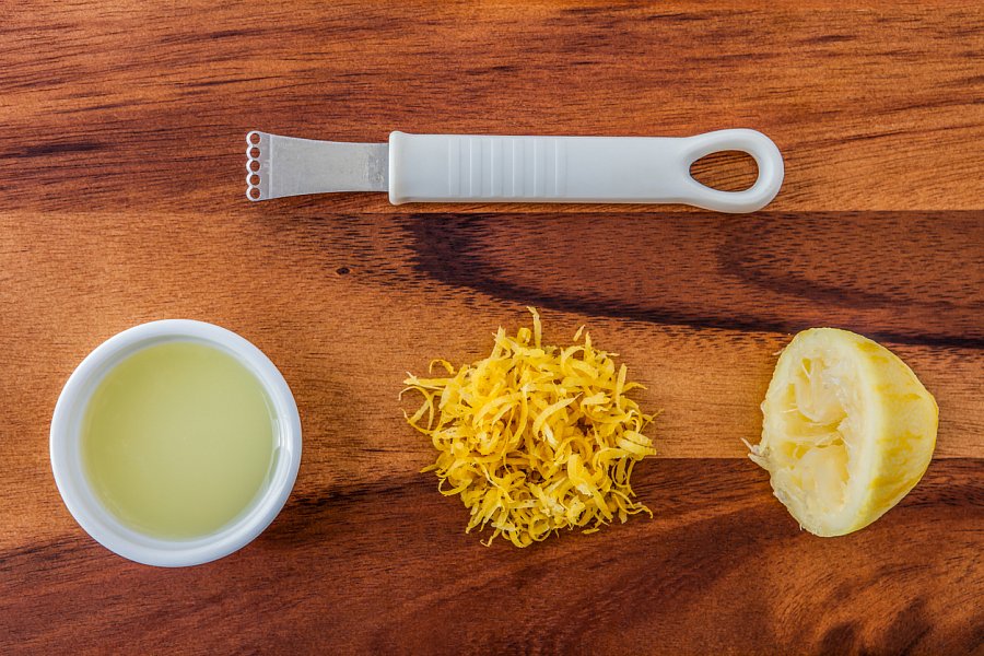 Citronové orzo se špenátem