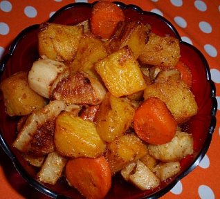 Dýně s kořenovou zeleninou