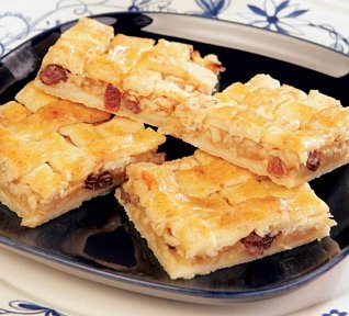 Křehký jablečný koláč