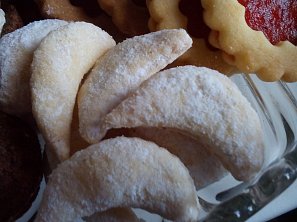 Vínové rohlíčky - cukroví