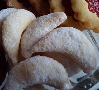 Vínové rohlíčky - cukroví