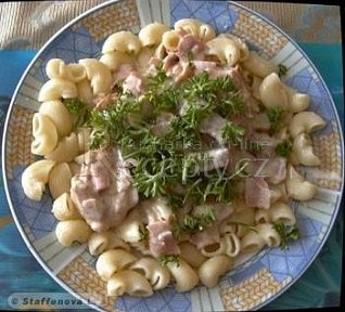 Kuřecí s vepřovým a žampionky