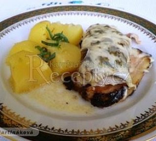 Kapr na anglické slanině